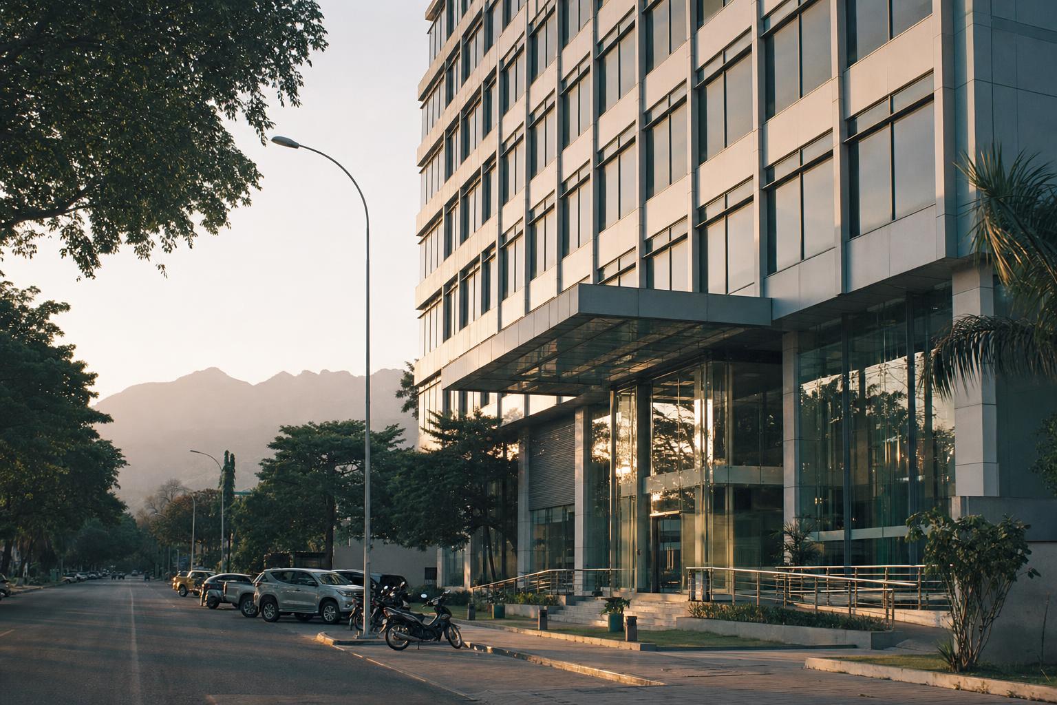 Office exterior in Dili — Primos Bo'ot company registration services
